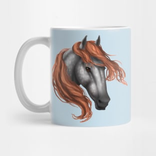 Horse Head - Dapple Orange Mane Mug